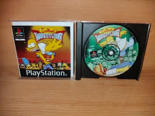 The Simpsons Wrestling PS1 Completo ITA