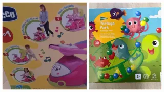 Correpasillos Chicco 4 en 1 y Parque Bolas