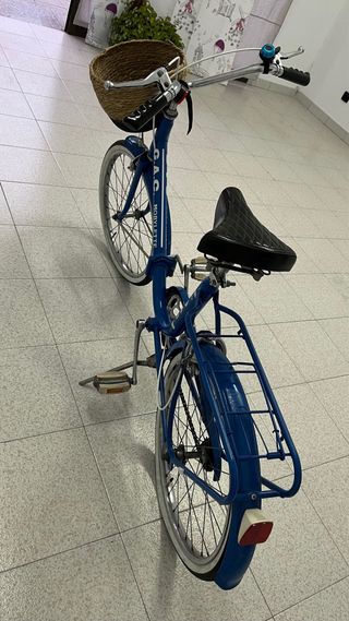 Bicicleta G.A.C. Clásica Azul