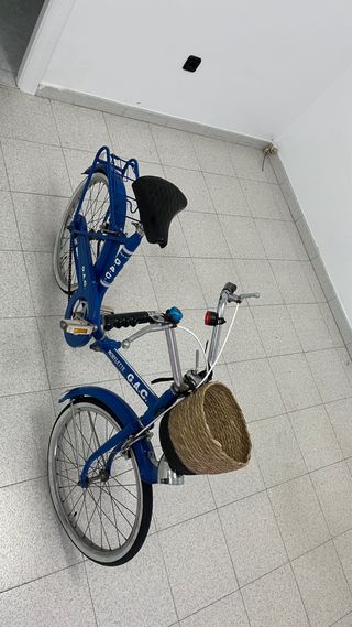 Bicicleta G.A.C. Clásica Azul