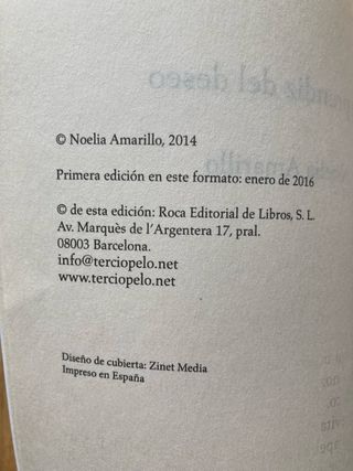 Libro. El aprendiz del deseo