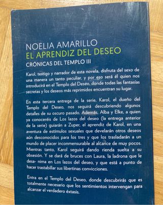 Libro. El aprendiz del deseo