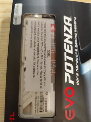 GeIL EVO POTENZA 8GB DDR3 RAM 2666MHz memoria ram