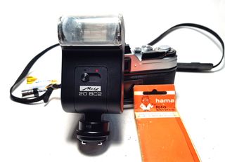 Canon AE-1 con objetivo FD 50mm 1:1.8