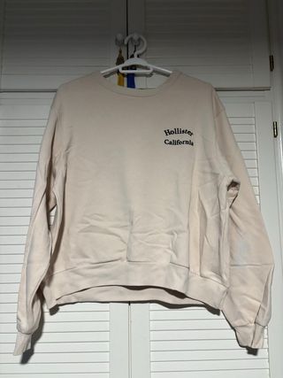 Sudadera Hollister beige