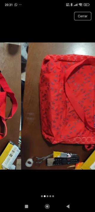 Bolso Cartera Pucca Rojo