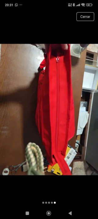 Bolso Cartera Pucca Rojo