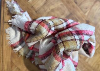 Maxi bufanda Zara cuadros