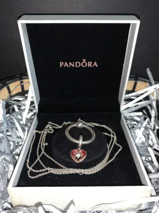 Conjunto Pandora Original Porta Charms