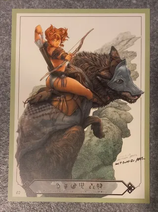 Sketch Arita firmato Paris Danga 2023