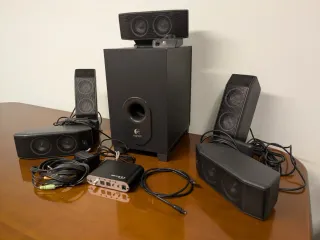 Logitech X540 Altavoces 5.1 Negro