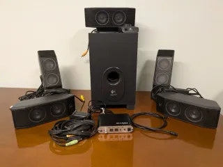 Logitech X540 Altavoces 5.1 Negro