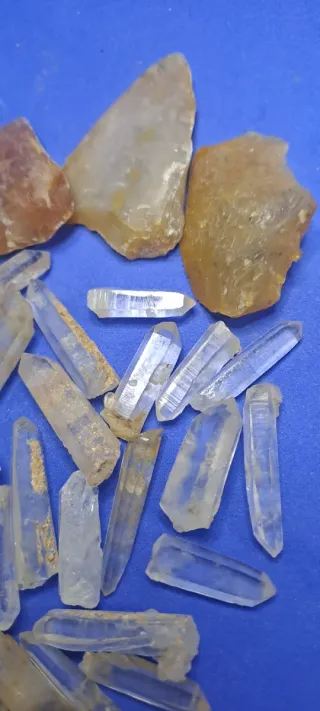 5#Lote de silex y cuarzos