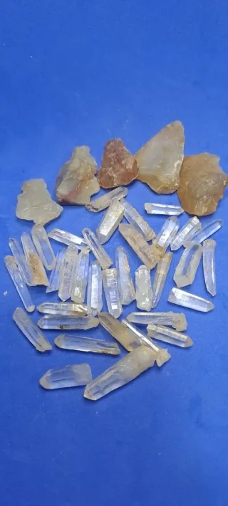 5#Lote de silex y cuarzos