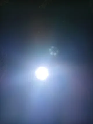 Linterna azul pequeña