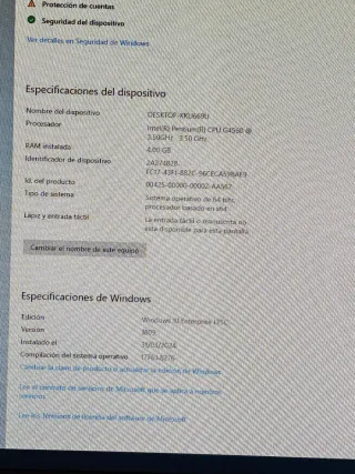 Mars PC de Oficina Negro