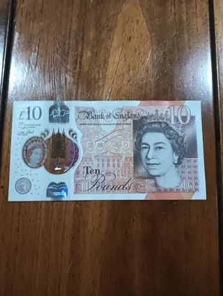 Bancanota da 10 sterline inglesi