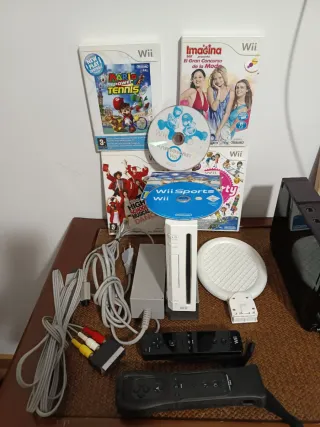 Consola Wii + Juegos y Accesorios