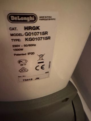 Estufa DeLonghi Rapido