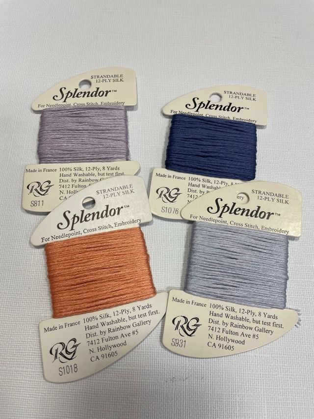 Lote 8 ..... Hilos Rainbow Gallery. Splendor