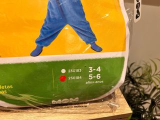 Disfraz Monstruo Galletas Talla Infantil