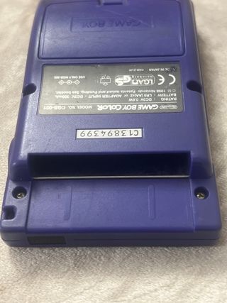 Nintendo Game Boy Color.