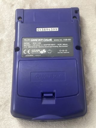 Nintendo Game Boy Color.