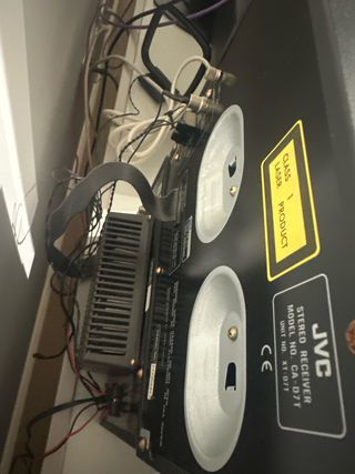 Cadena JVC: Radio, 2 Cassettes y 3 CDs