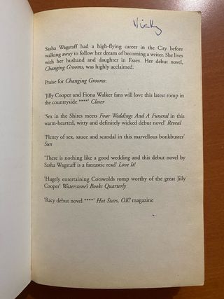 Sasha Wagstaff Wicked Games