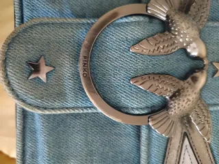 Borsa Pinko Denim Originale Stelle