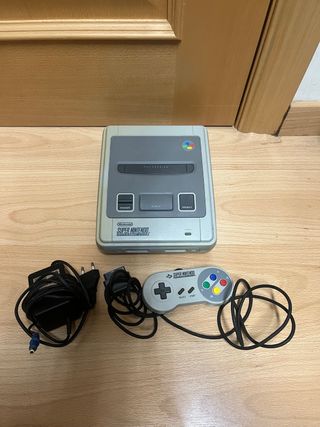 Super Nintendo SNES Consola Gris
