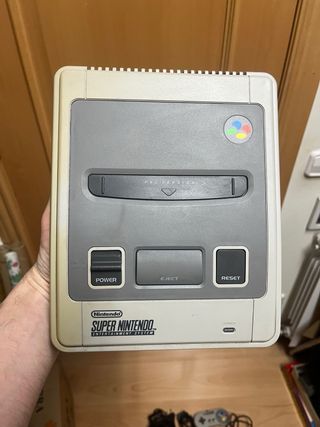 Super Nintendo SNES Consola Gris
