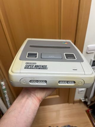 Super Nintendo SNES Consola Gris