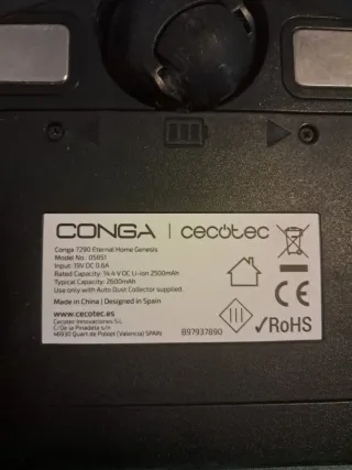 Cecotec Conga 7290 Eternal Robot Aspirador