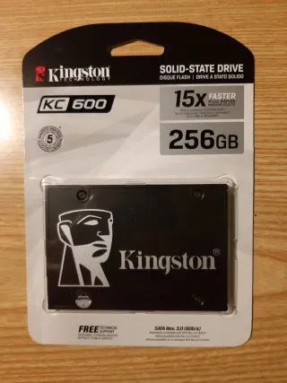 SSD Kingston KC600 256GB SATA