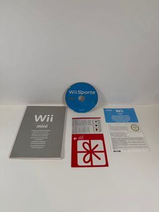 NINTENDO WII MINI COMPLETA + WII SPORT