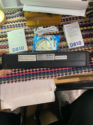 Impresora Térmica Portátil POLONO A4 Negra