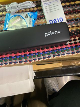 Impresora Térmica Portátil POLONO A4 Negra