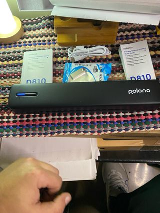 Impresora Térmica Portátil POLONO A4 Negra