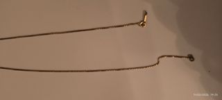 Cadenas de oro 18 kiates , contratadas