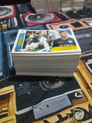 Lote 200 cromos Liga Este 2017-2018