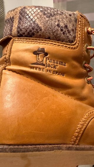 Botas Panama Jack piel serpiente