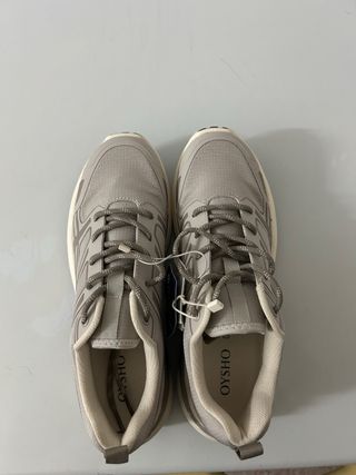 Zapatillas Oysho Ortholite X25 Gris Talla 37