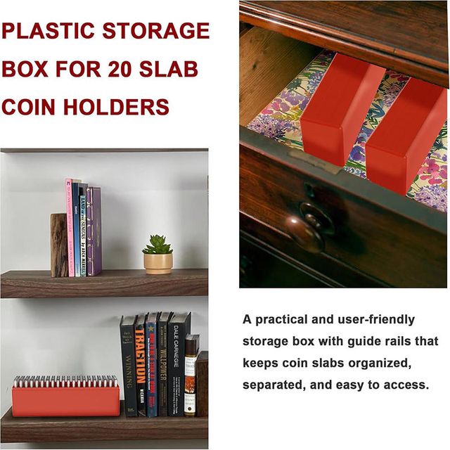 ESTUCHE DE COLECCIÓN PARA 20 CÁPSULAS O SLABS