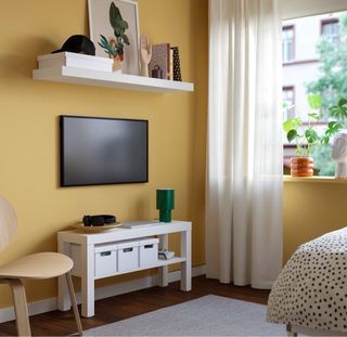 Mueble TV IKEA Blanco 90x26x45