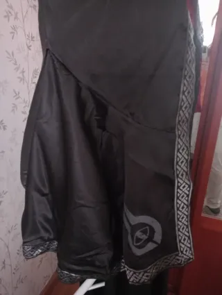 Disfraz Diablesa Talla Única Negro/Rojo