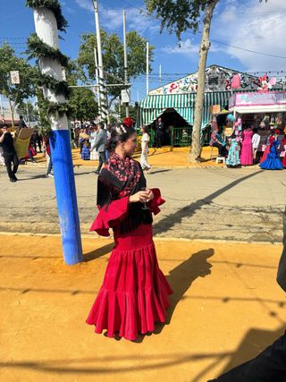 Traje de flamenca