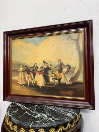 La gallinita ciega (copia Goya)