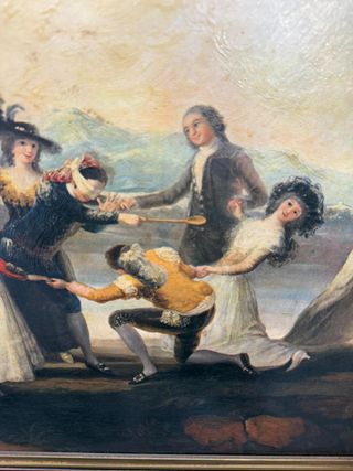 La gallinita ciega (copia Goya)