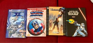 Comic the ultimetes star wars y capitan america